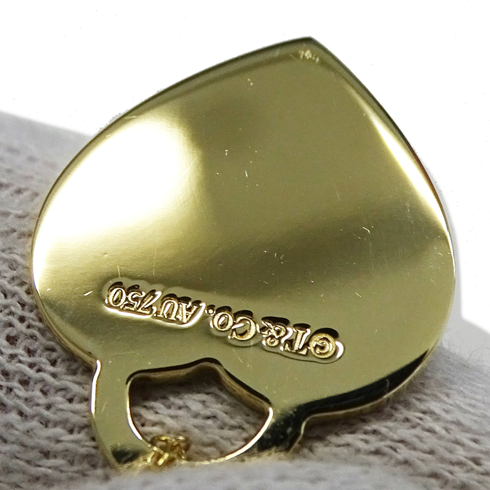 Tiffany & Co. Women's Necklace, 750YG Diamond, Return to Heart Tag, Yellow Go... - Picture 8 of 13